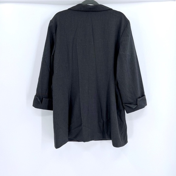 Susan Graver Jacket Blazer Womens Size L 3/4 sleeve - Picture 12 of 13